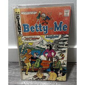 Betty and Me Archie Giant Series Comic Book #40 Paperback Feb 1972